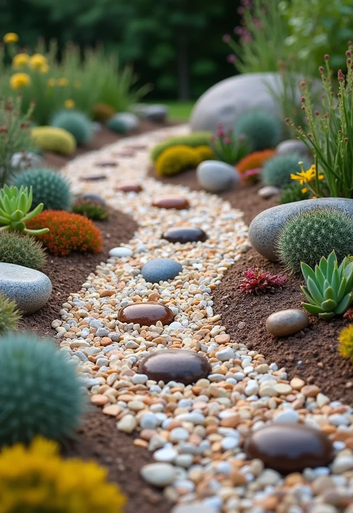 12 Backyard Pea Gravel Ideas for Simple Clean Low Maintenance Style 56 12 Backyard Pea Gravel Ideas for Simple Clean Low Maintenance Style 6. Decorative Rock Gardens