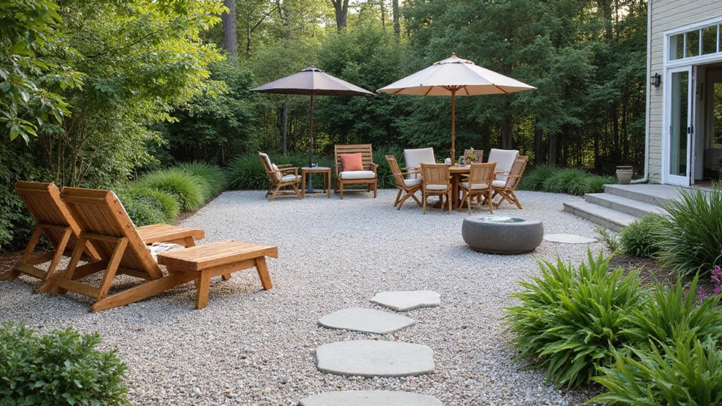 12 Backyard Pea Gravel Ideas for Simple Clean Low Maintenance Style
