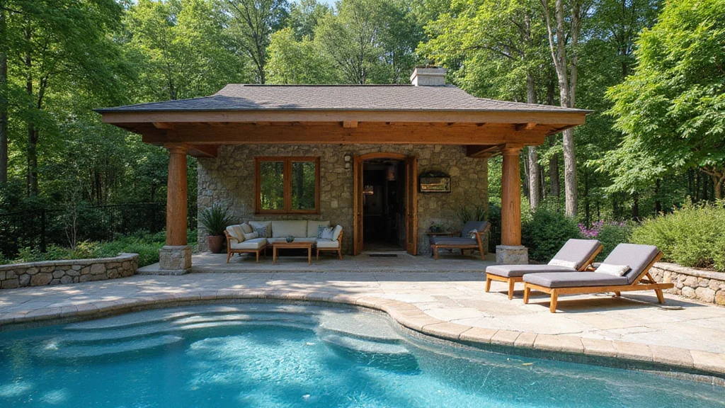12 Backyard Pool House Ideas for Convenient Comfortable Hosting