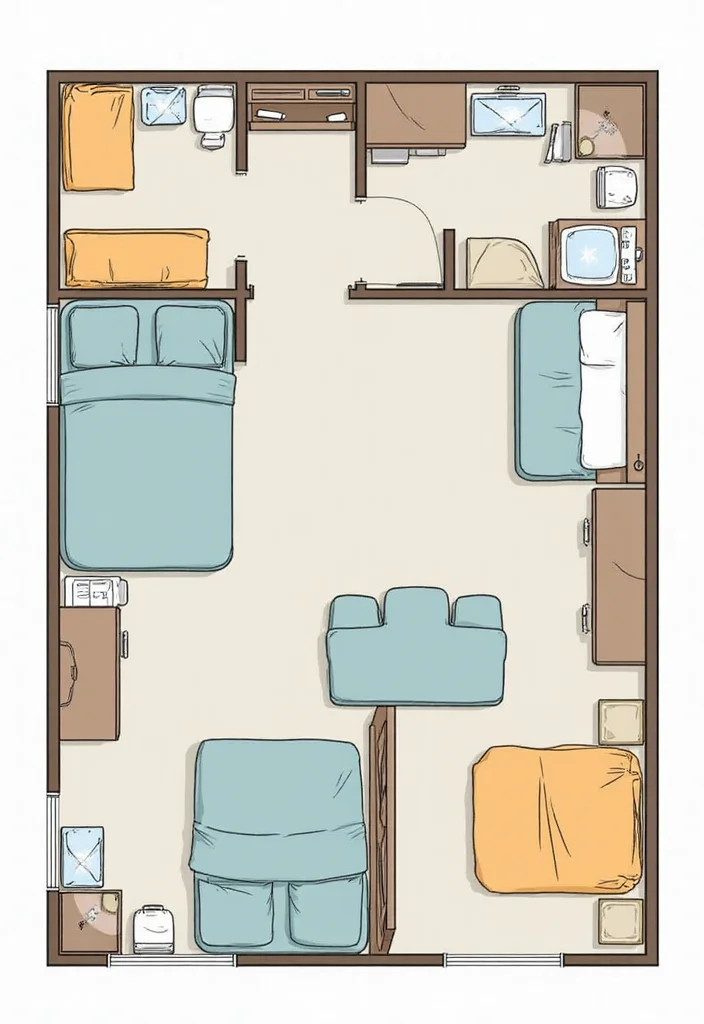 12 Basic Bedroom Ideas for Clean Simple Comfortable Living 2. Opt for Multi Functional Furniture