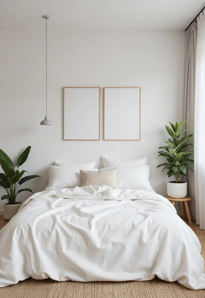 12 Basic Bedroom Ideas for Clean Simple Comfortable Living 5. Keep Decorations to a Minimum