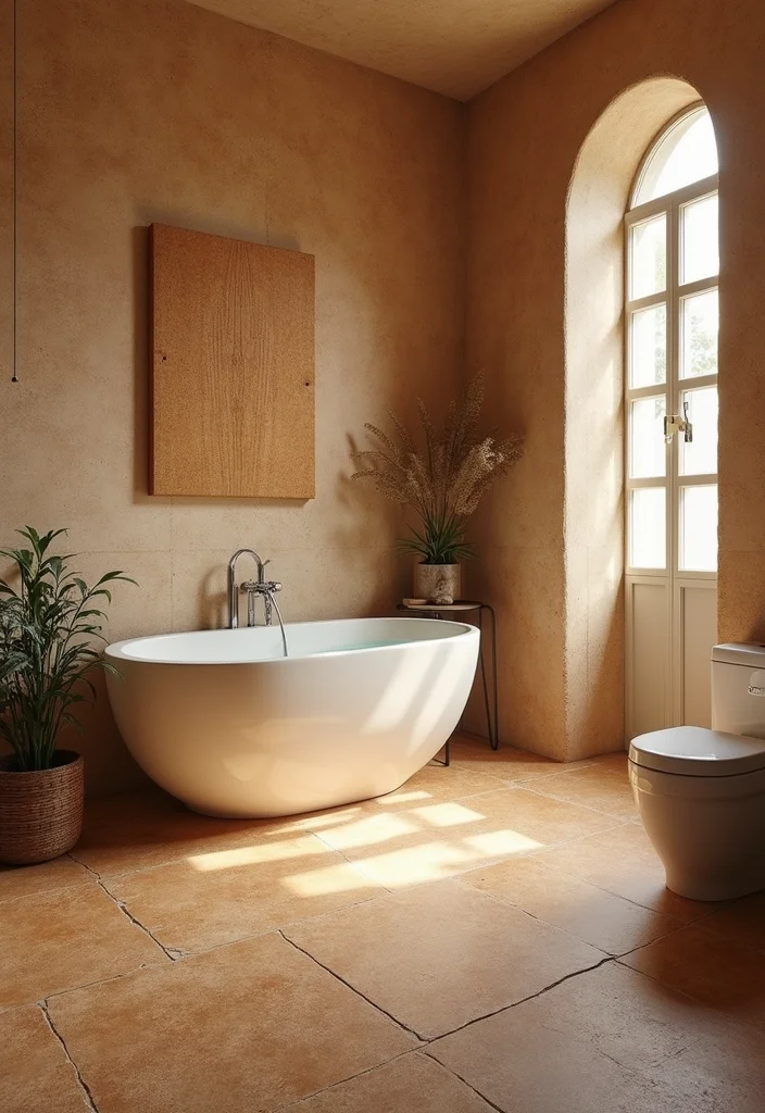 12 Bathroom Floor Tile Ideas for Durable Beautiful Everyday Use 11. Cork Tiles