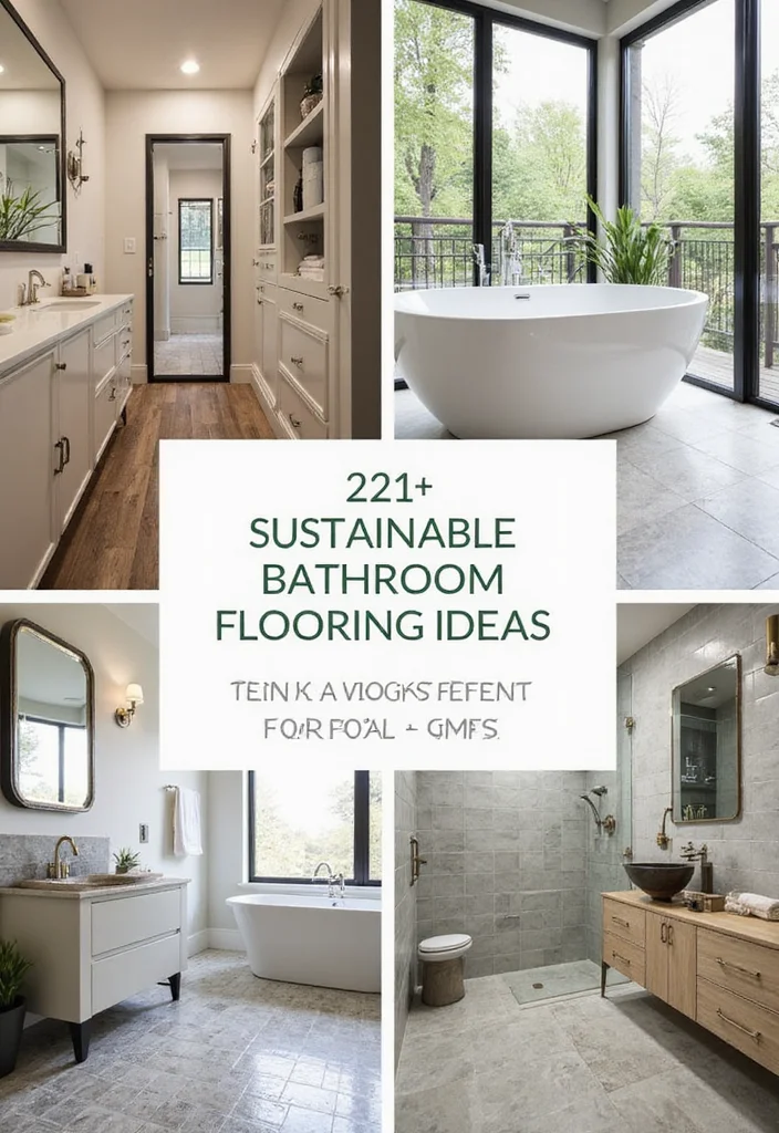 12 Bathroom Flooring Ideas for Practical Waterproof Modern Appeal Conclusion