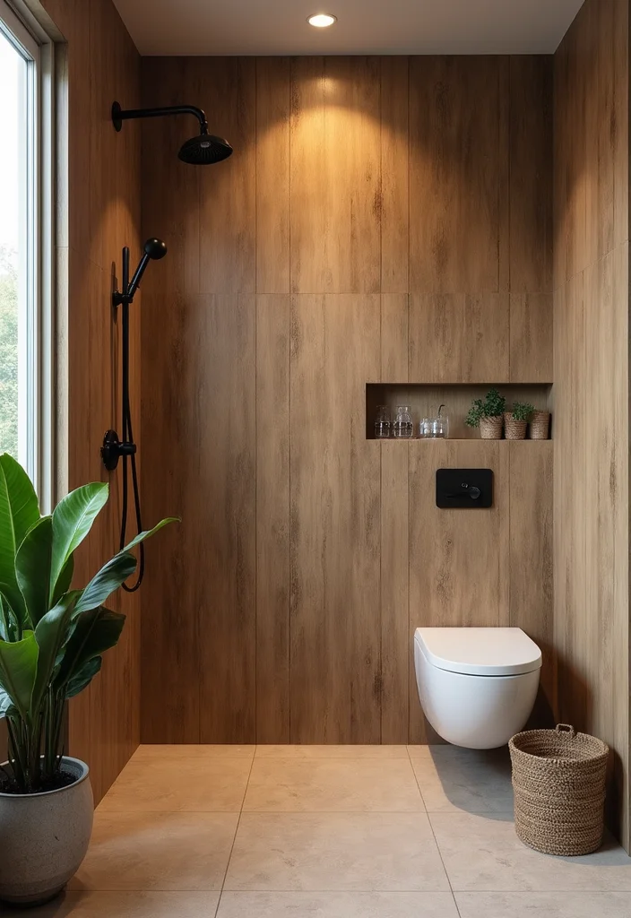 12 Bathroom Shower Tile Ideas for Spa-Like Stylish Spaces 67 12 Bathroom Shower Tile Ideas for Spa Like Stylish Spaces 7. Wood Look Tiles