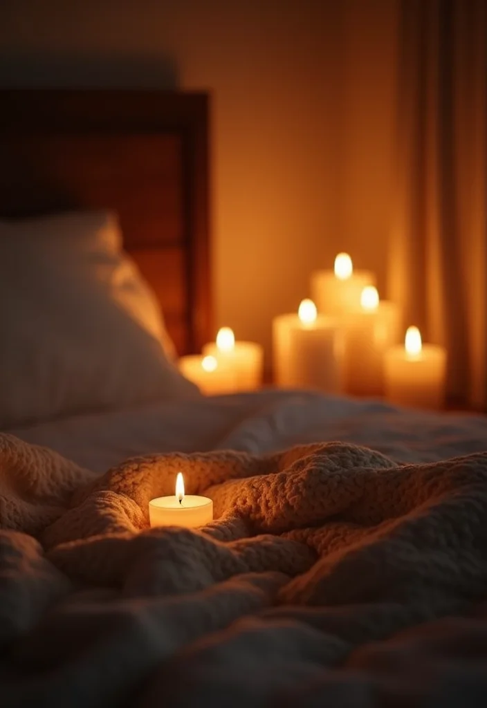 12 Bedroom Ideas for Couples for Warm Romantic Shared Retreats 100 12 Bedroom Ideas for Couples for Warm Romantic Shared Retreats 10. Warm Candlelight