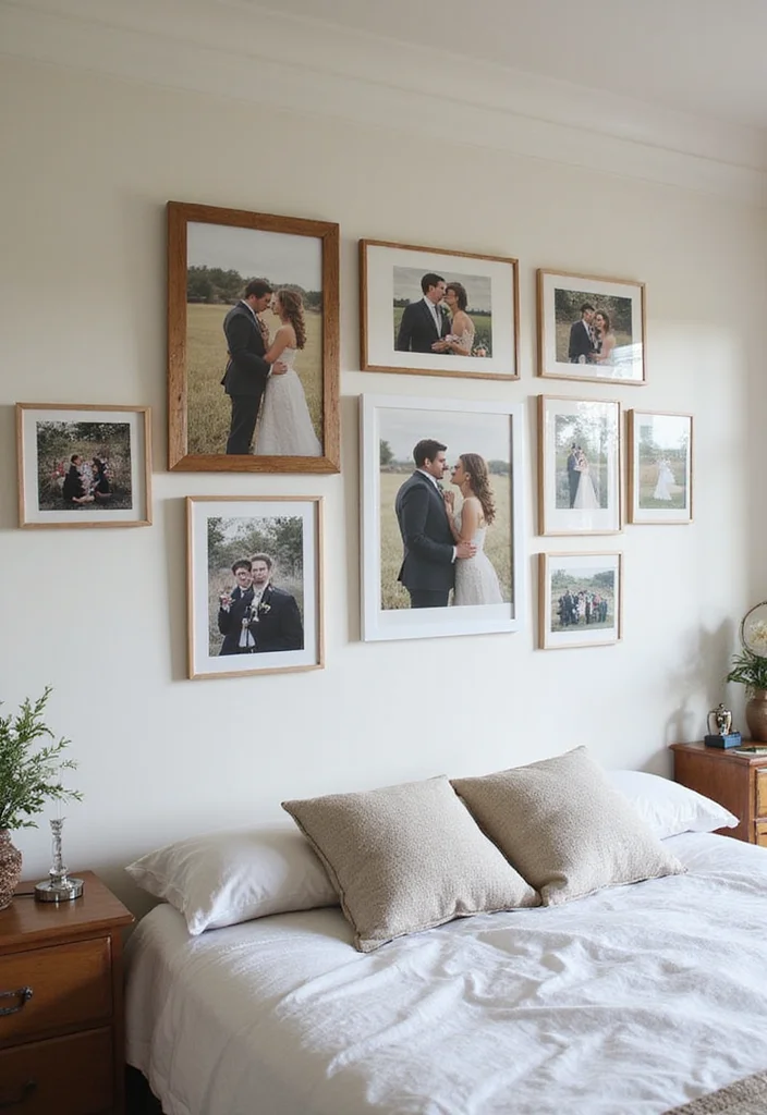 12 Bedroom Ideas for Couples for Warm Romantic Shared Retreats 45 12 Bedroom Ideas for Couples for Warm Romantic Shared Retreats 5. Personalized Artwork