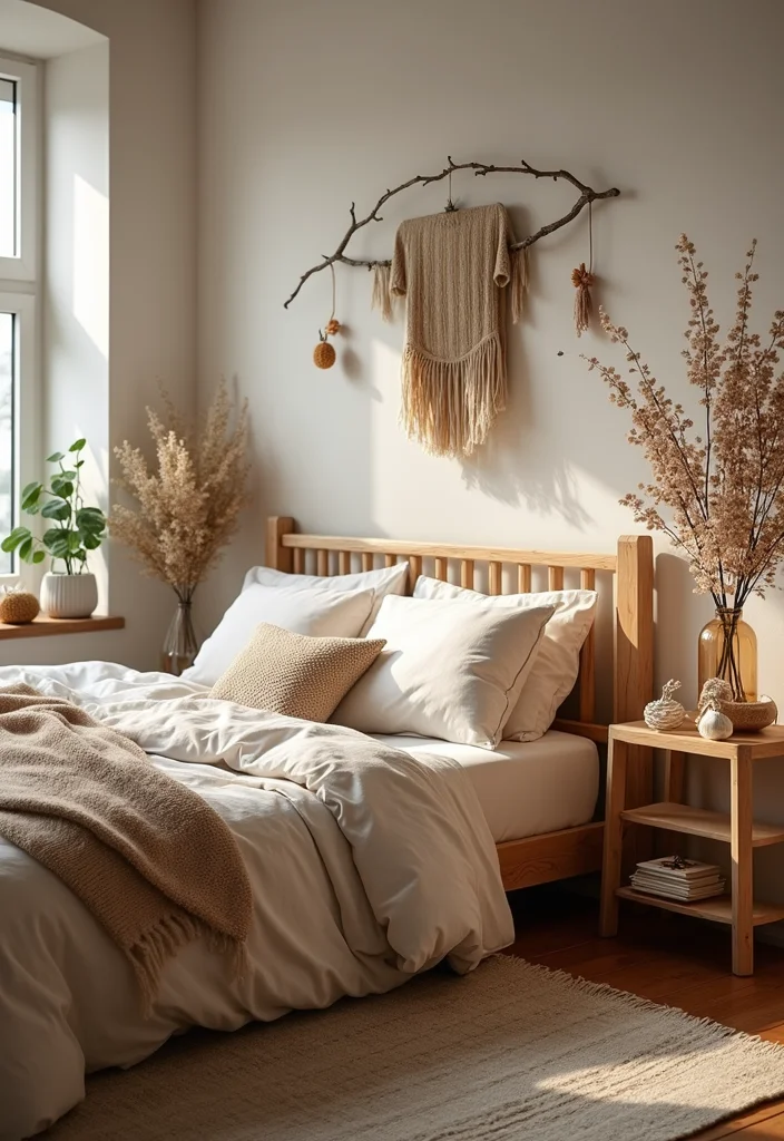 12 Country Bedroom Ideas for Warm Traditional Rustic Comfort 12. Seasonal Decor Changes