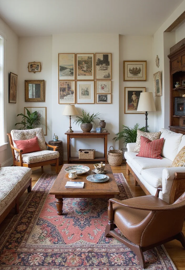 12 Country Living Room Ideas for Warm Rustic Comfortable Style 100 12 Country Living Room Ideas for Warm Rustic Comfortable Style 10. Personal Touches and Keepsakes