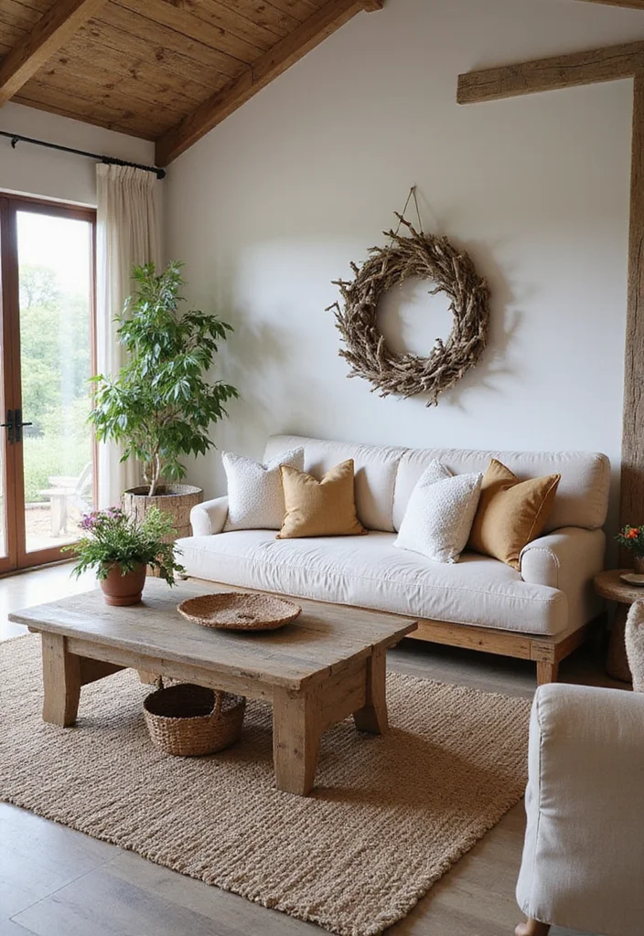 12 Country Living Room Ideas for Warm Rustic Comfortable Style 122 12 Country Living Room Ideas for Warm Rustic Comfortable Style 12. Outdoor Inspired Decor