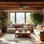 12 Country Living Room Ideas for Warm Rustic Comfortable Style