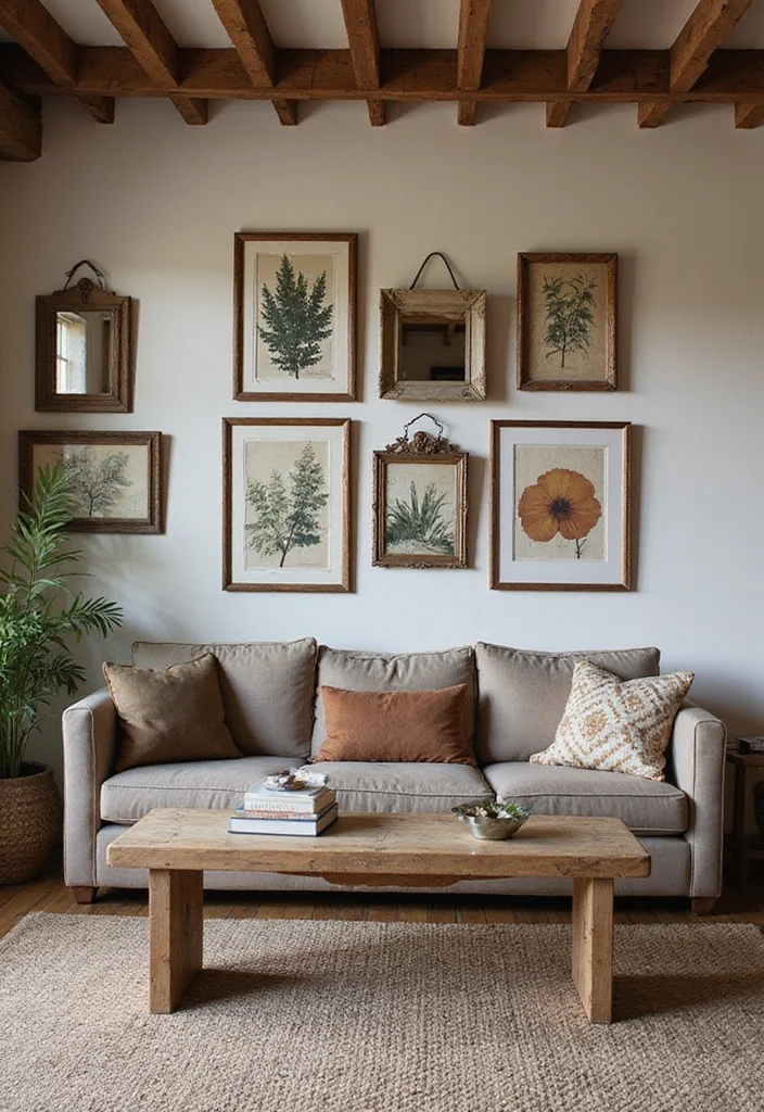 12 Country Living Room Ideas for Warm Rustic Comfortable Style 67 12 Country Living Room Ideas for Warm Rustic Comfortable Style 7. Rustic Wall Art