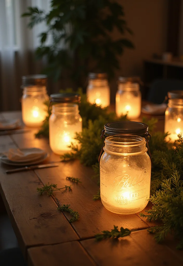 12 DIY Backyard Lighting Ideas for Affordable Nighttime Glow 2. Mason Jar Lanterns Rustic Charm
