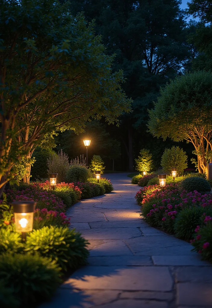 12 DIY Backyard Lighting Ideas for Affordable Nighttime Glow 6. LED Garden Lights