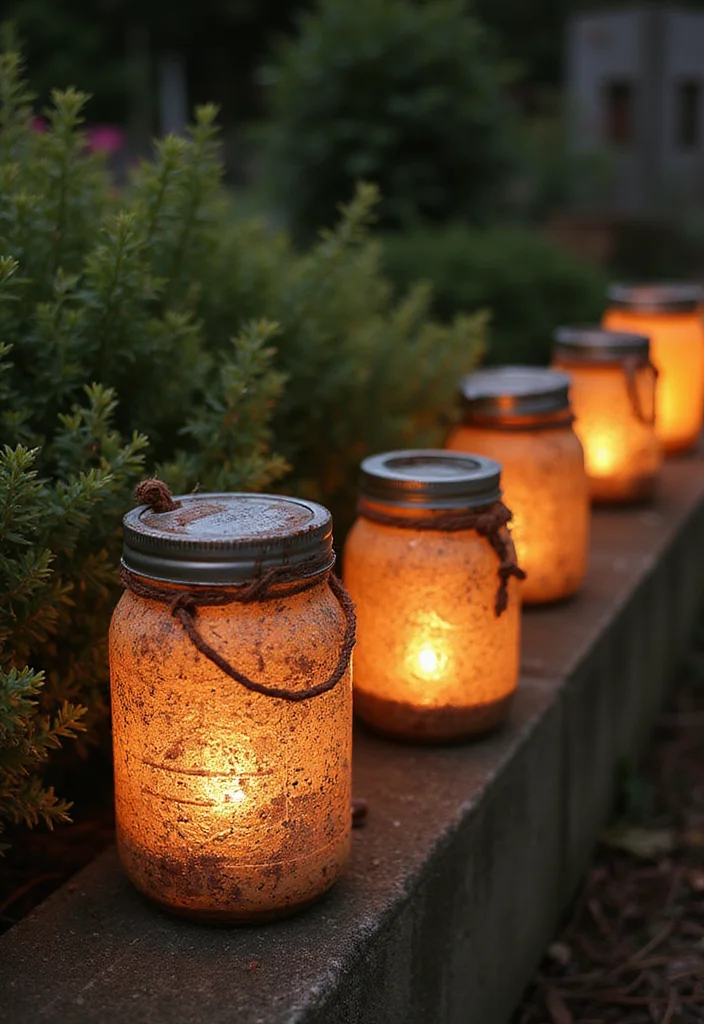 12 DIY Backyard Lighting Ideas for Affordable Nighttime Glow 9. Lanterns from Recycled Materials