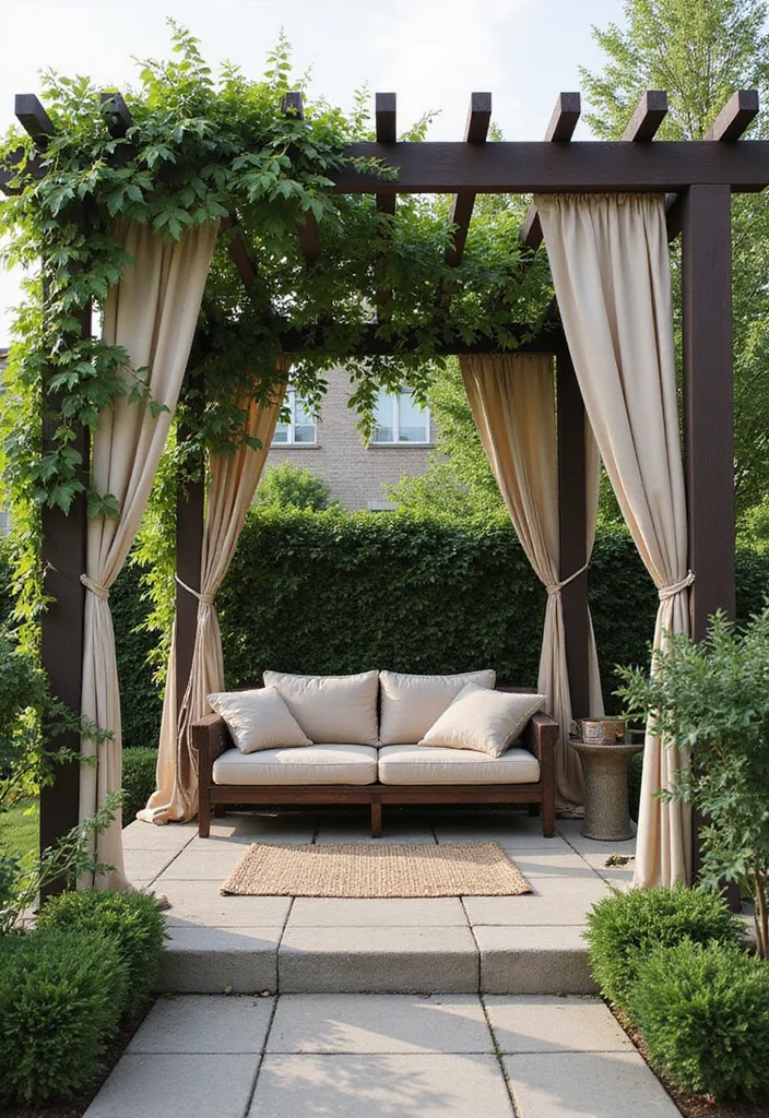 12 Gazebo Backyard Ideas for Relaxed Shaded Outdoor Living 5. Pergola Style Gazebo
