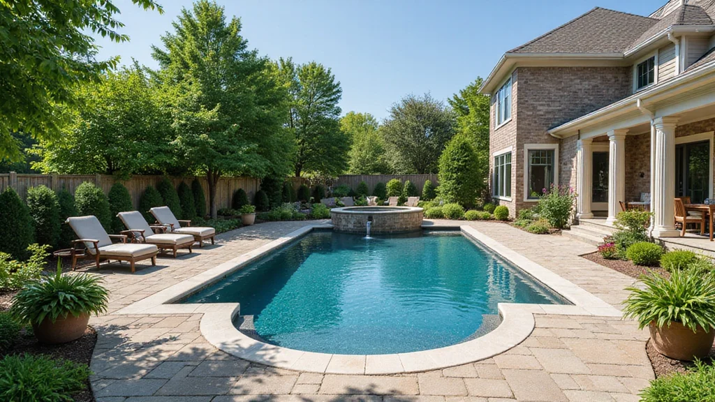 12 Inground Pool Backyard Ideas for Relaxing Resort Inspired Style