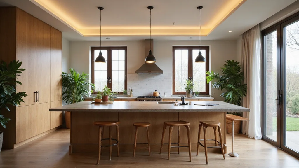 12 Island Kitchen Lighting Ideas for Bright Functional Ambience
