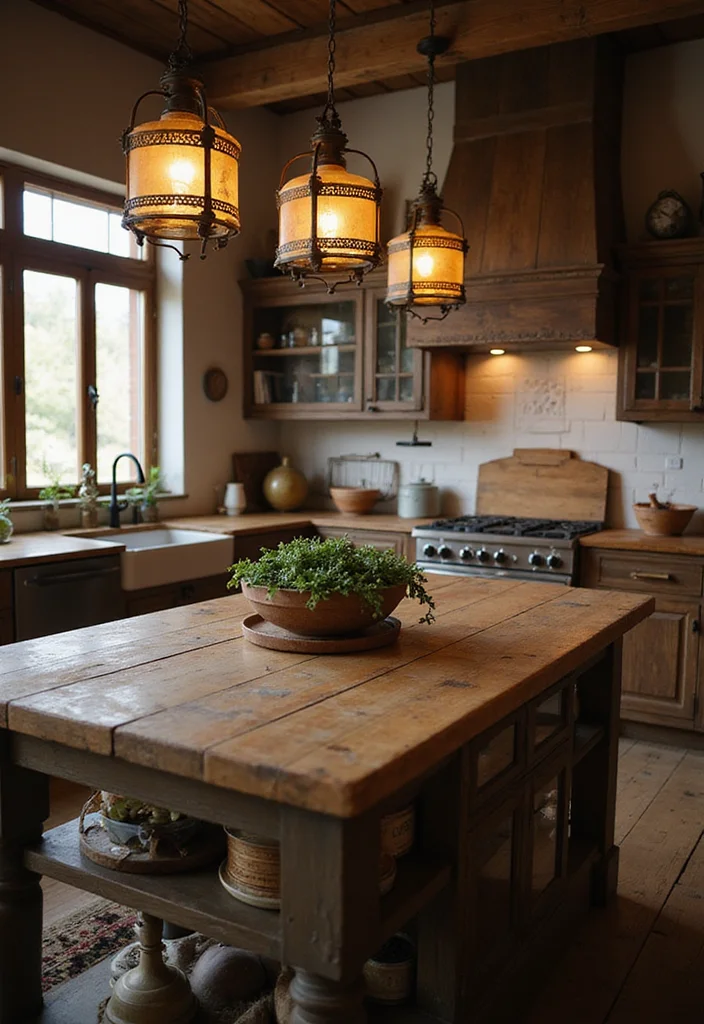 12 Kitchen Island Lighting Ideas for Practical Stylish Illumination 1 12 Kitchen Island Lighting Ideas for Practical Stylish Illumination 1. Vintage Inspired Lanterns