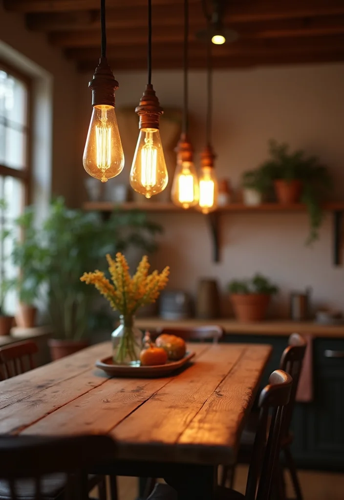 12 Kitchen Island Lighting Ideas for Practical Stylish Illumination 23 12 Kitchen Island Lighting Ideas for Practical Stylish Illumination 3. Vintage Edison Bulbs