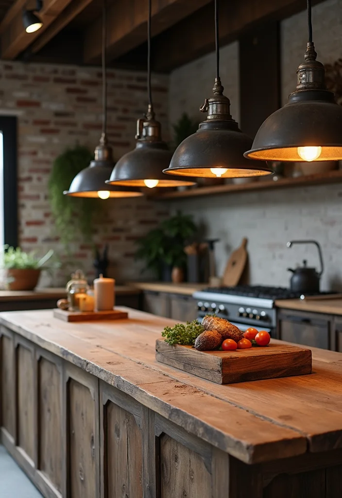 12 Kitchen Island Lighting Ideas for Practical Stylish Illumination 34 12 Kitchen Island Lighting Ideas for Practical Stylish Illumination 4. Industrial Style Pendant Lights