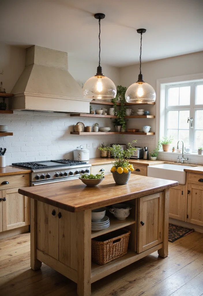 12 Kitchen Island Lighting Ideas for Practical Stylish Illumination 67 12 Kitchen Island Lighting Ideas for Practical Stylish Illumination 7. Glass Shade Pendants