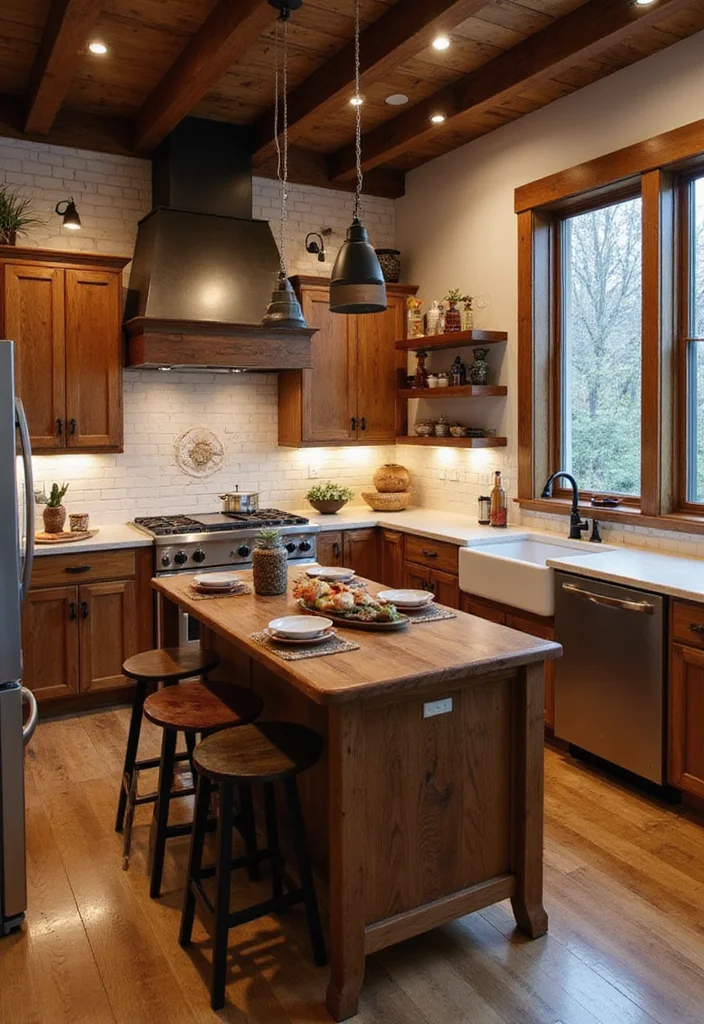 12 Kitchen Island Lighting Ideas for Practical Stylish Illumination 78 12 Kitchen Island Lighting Ideas for Practical Stylish Illumination 8. Overhead Track Lighting