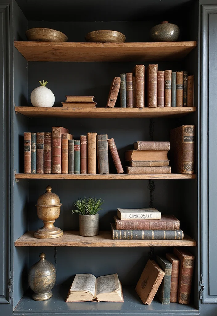 12 Living Room Bookshelf Ideas for Organized Beautiful Displays 100 12 Living Room Bookshelf Ideas for Organized Beautiful Displays 10. Vintage Finds