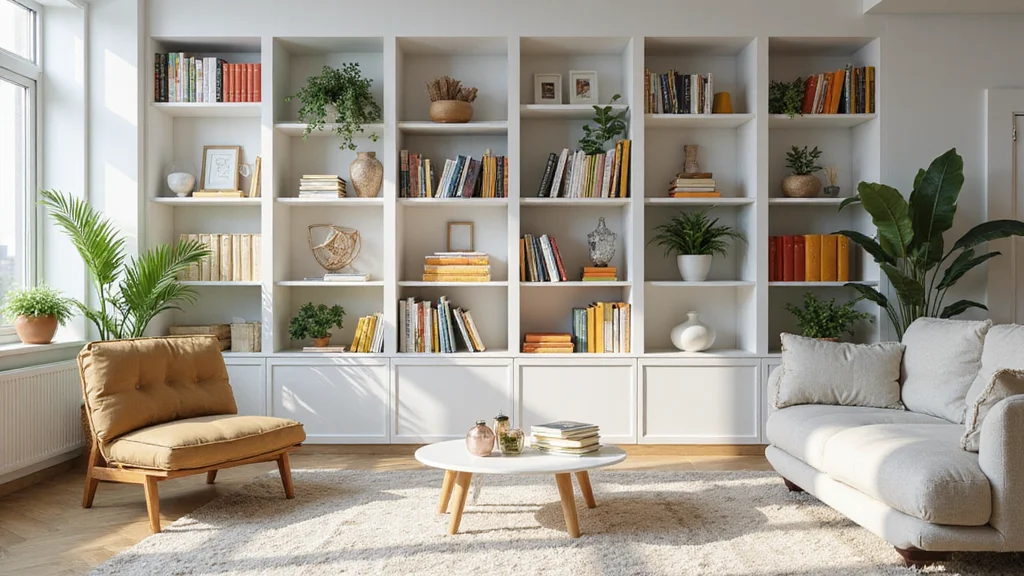 12 Living Room Bookshelf Ideas for Organized Beautiful Displays