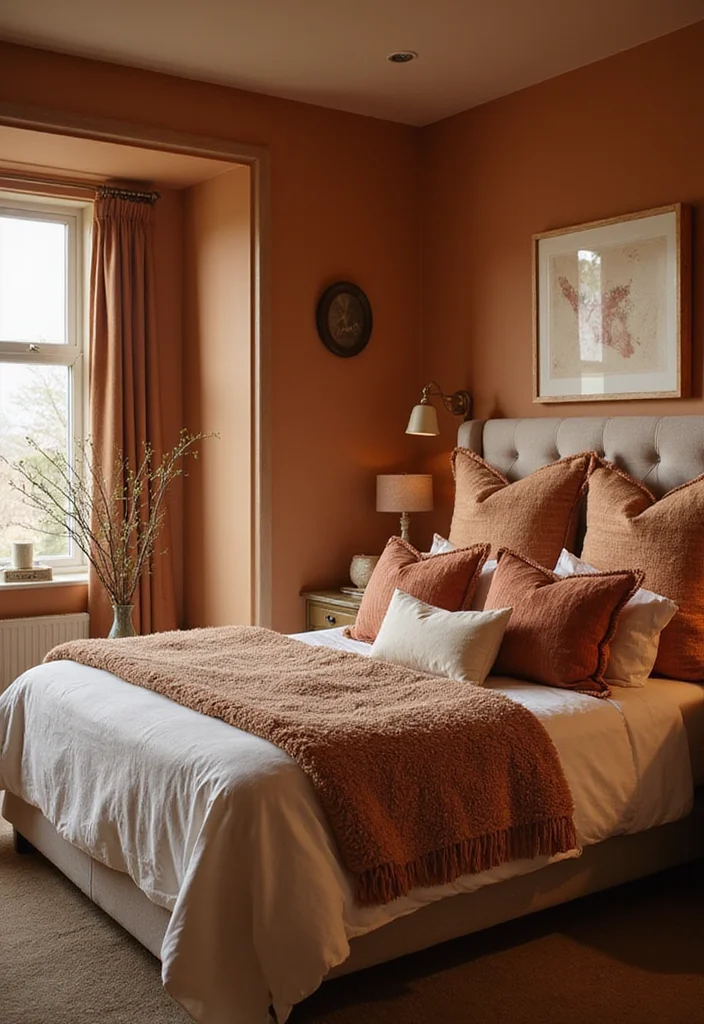 12 Romantic Bedroom Ideas for a Soft, Cozy, Loving Atmosphere 1 12 Romantic Bedroom Ideas for a Soft Cozy Loving Atmosphere 1. Embrace Earthy Color Palettes