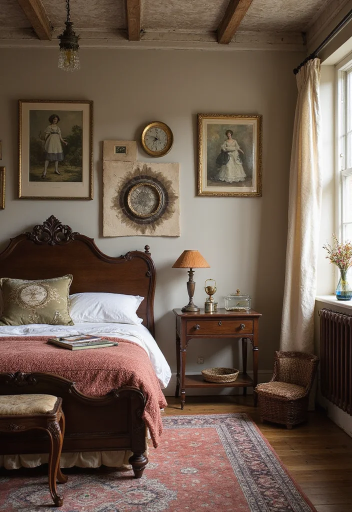 12 Romantic Bedroom Ideas for a Soft, Cozy, Loving Atmosphere 100 12 Romantic Bedroom Ideas for a Soft Cozy Loving Atmosphere 10. Vintage Finds