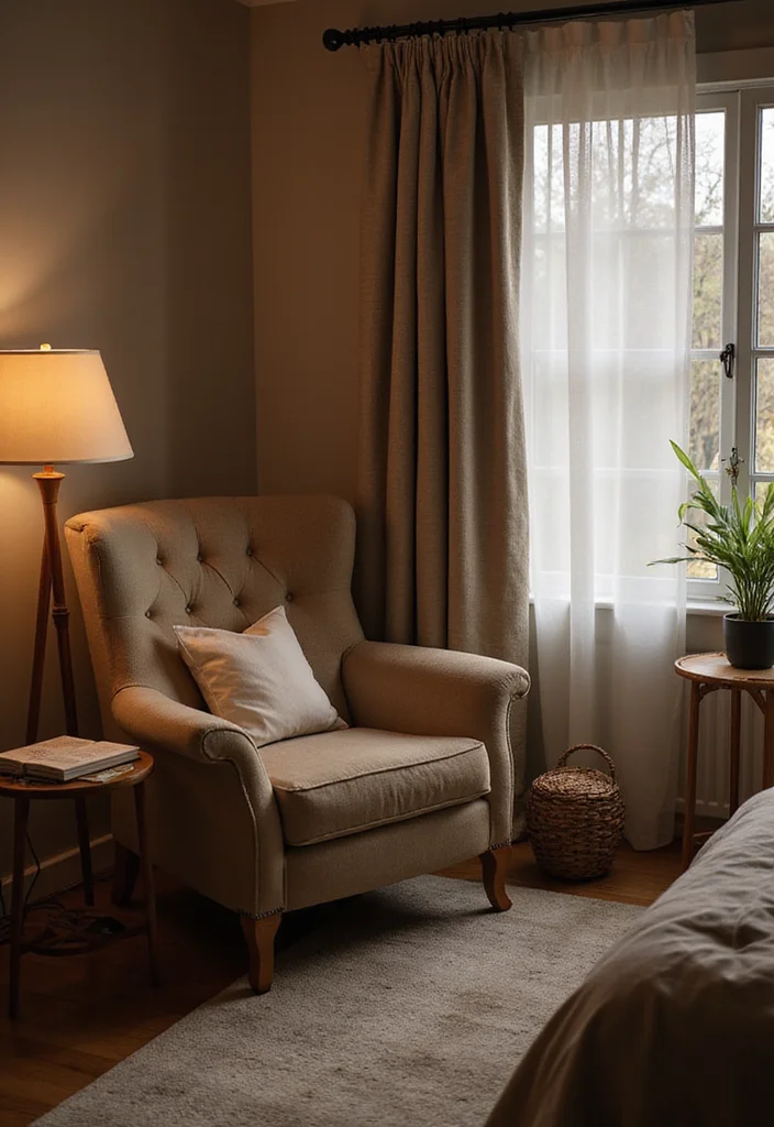 12 Romantic Bedroom Ideas for a Soft, Cozy, Loving Atmosphere 34 12 Romantic Bedroom Ideas for a Soft Cozy Loving Atmosphere 4. Create a Reading Nook