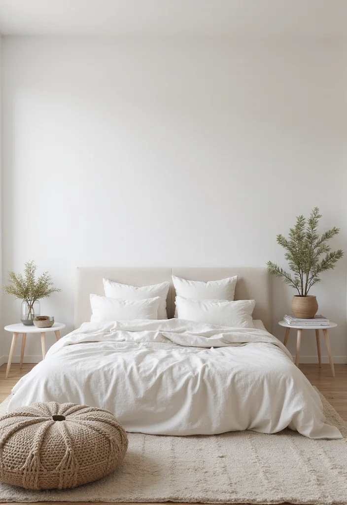 12 Simple Bedroom Decor Ideas for Easy Fresh Stylish Upgrades 122 12 Simple Bedroom Decor Ideas for Easy Fresh Stylish Upgrades 12. Minimalist Approach