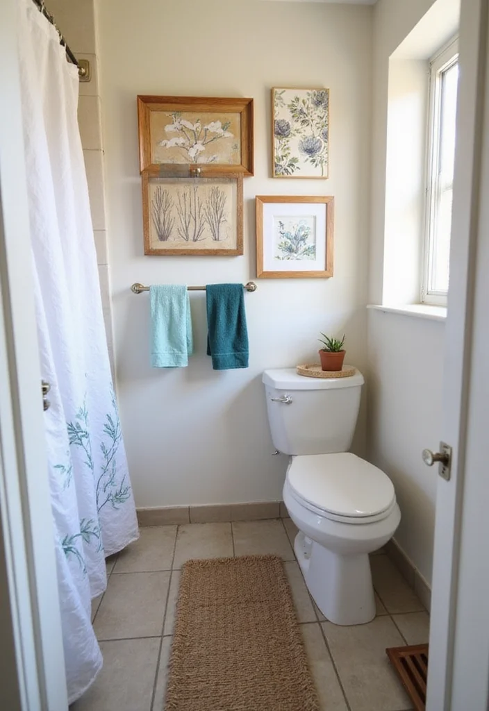 12 Small Bathroom Renovation Ideas for Smart Efficient Upgrades 12. Affordable DIY Decor