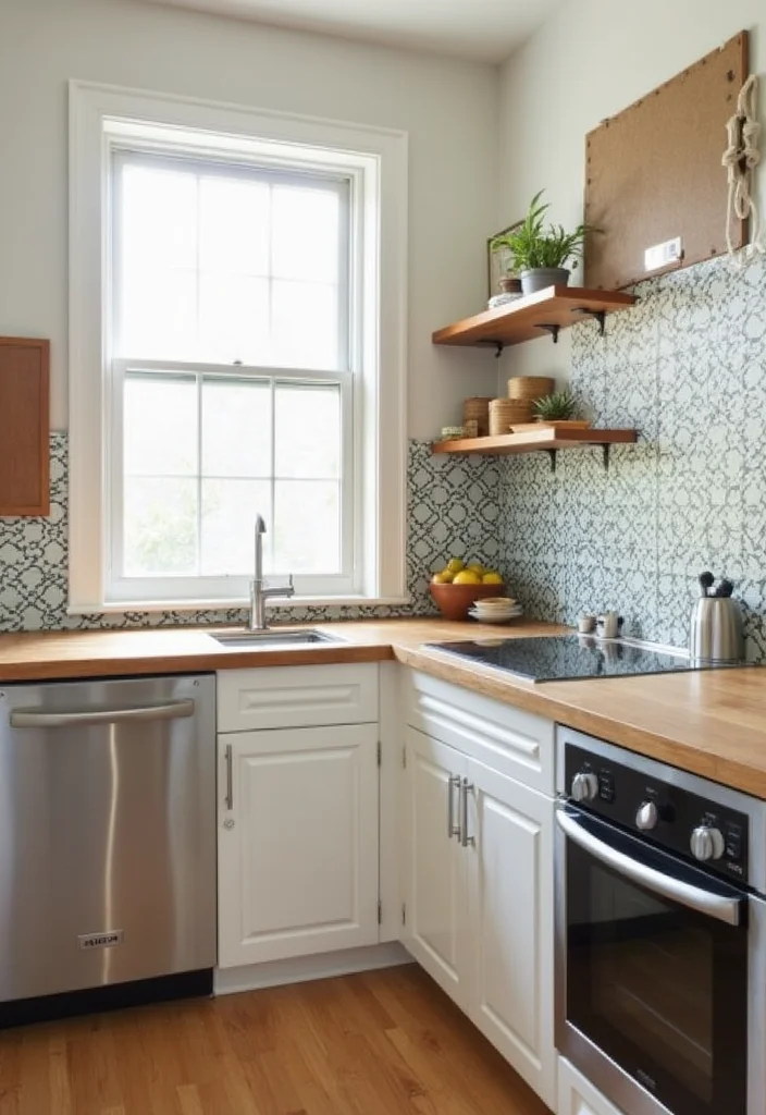 12 Small Kitchen Renovation Ideas for Functional Modern Layouts 12. Creative Backsplash Solutions
