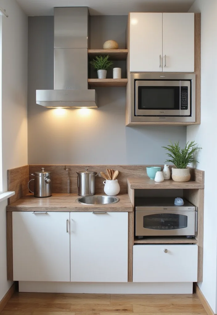 12 Small Kitchen Renovation Ideas for Functional Modern Layouts 7. Compact Appliances for Space Efficiency