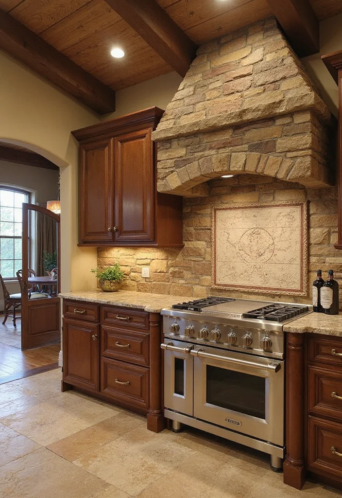 12 Unique Kitchen Backsplash Ideas for Creative Stylish Focus 7. Natural Stone Backsplash