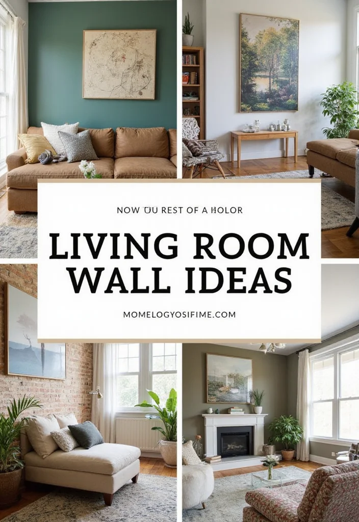 12 Wall Ideas for Living Room for Texture Color and Impact Conclusion