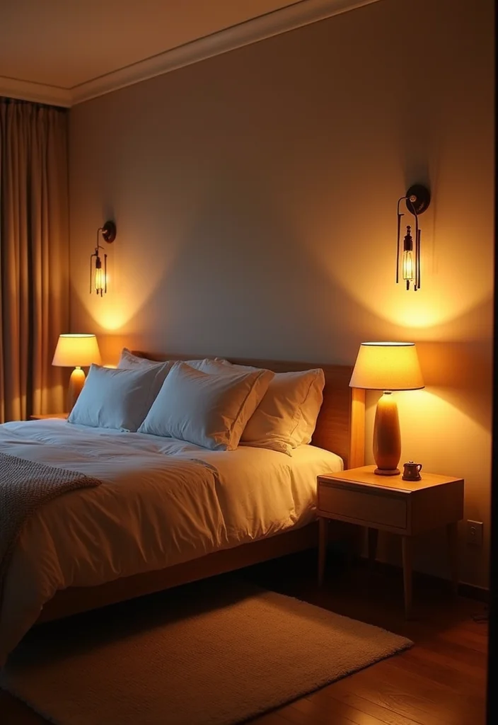 14 Bedroom Ideas Modern for Clean Calm Contemporary Comfort 8. Ambient Lighting