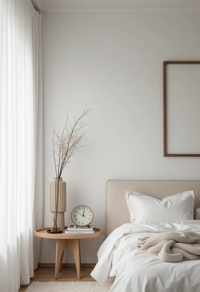 14 Bedroom Ideas Modern for Clean Calm Contemporary Comfort 9. Streamlined Accessories