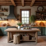 14 Kitchen Ideas Rustic for Warm Natural Comfortable Charm