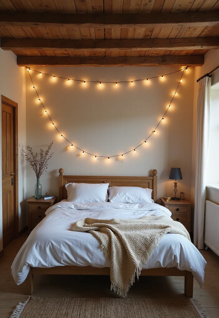 14 Rustic Bedroom Ideas for Cozy Natural Textured Charm 34 14 Rustic Bedroom Ideas for Cozy Natural Textured Charm 4. Exposed Ceiling Beams