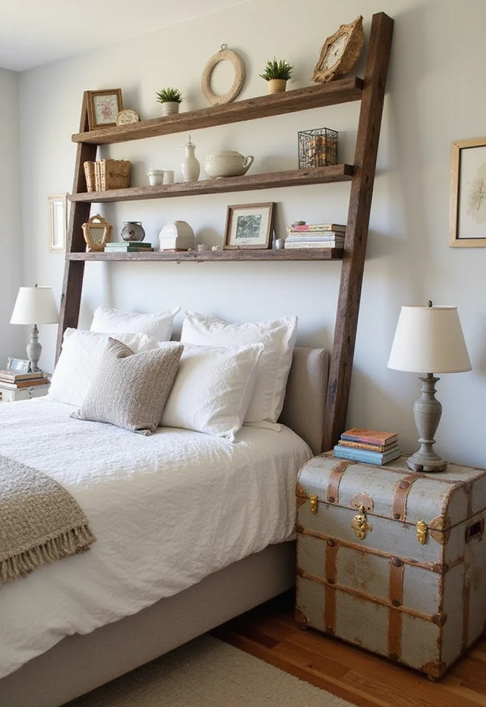 14 Rustic Bedroom Ideas for Cozy Natural Textured Charm 67 14 Rustic Bedroom Ideas for Cozy Natural Textured Charm 7. Upcycled Furniture Finds